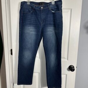 Nickel & Iron jeans, 36/30, straight leg, cotton blend, spring, casual, outdoors